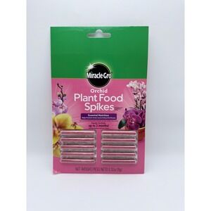 Miracle Gro Orchid‎ Plant Food Spikes Essential Nutrition For Blooms